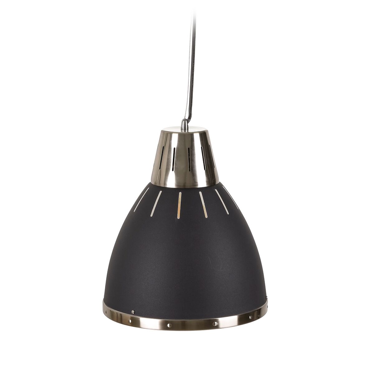 Industrial Black Metal Ceiling Lamp 30 x 30 x 35 cm