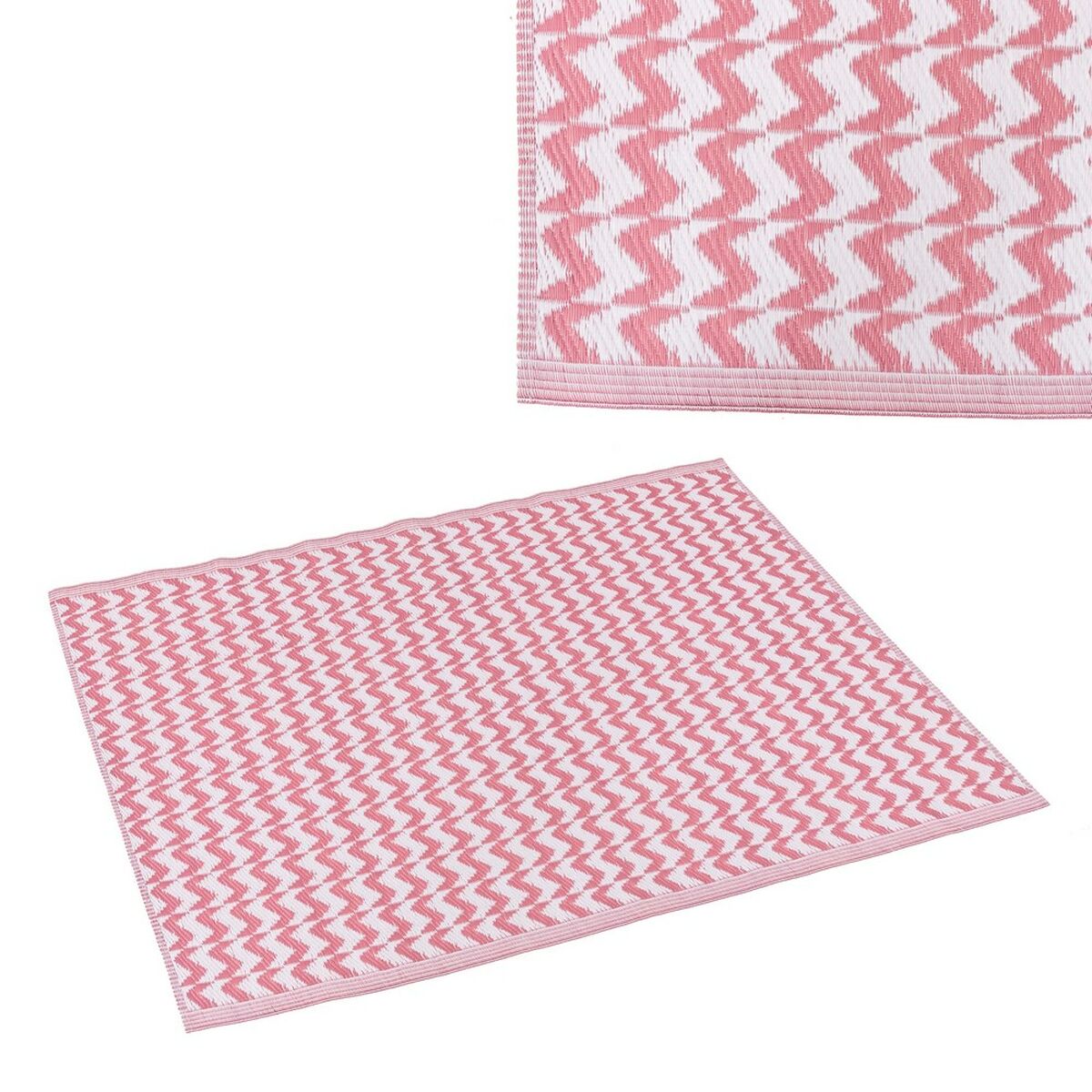 Outdoor Rug Naxos Pink White Polypropylene 160 x 230 cm