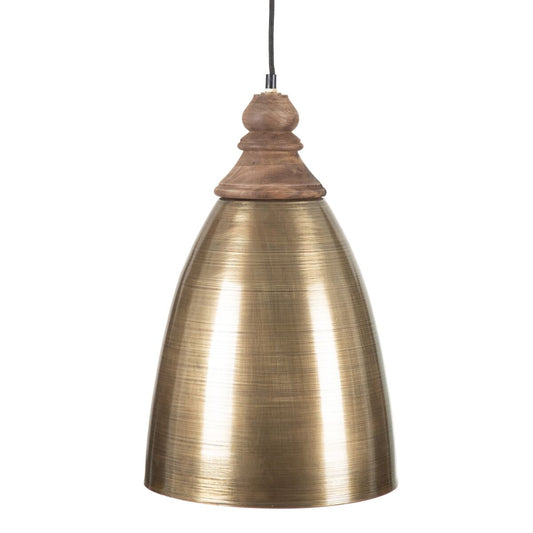 Golden Iron Ceiling Lamp 30 x 30 x 54 cm