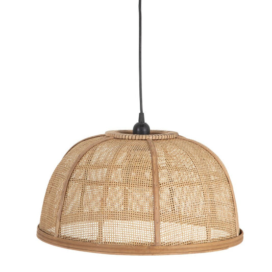 Ceiling Lamp 44 x 44 x 22 cm Natural Natural fiber