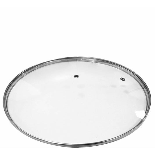 Lid for Frying Pan EDM 76686 Spare Transparent Glass Pot Ø 28 cm