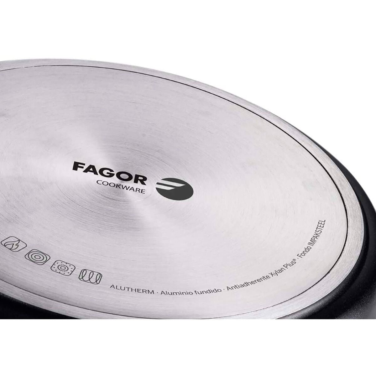 FAGOR Alutherm Black Aluminum Frying Pan (Ø 26 cm)