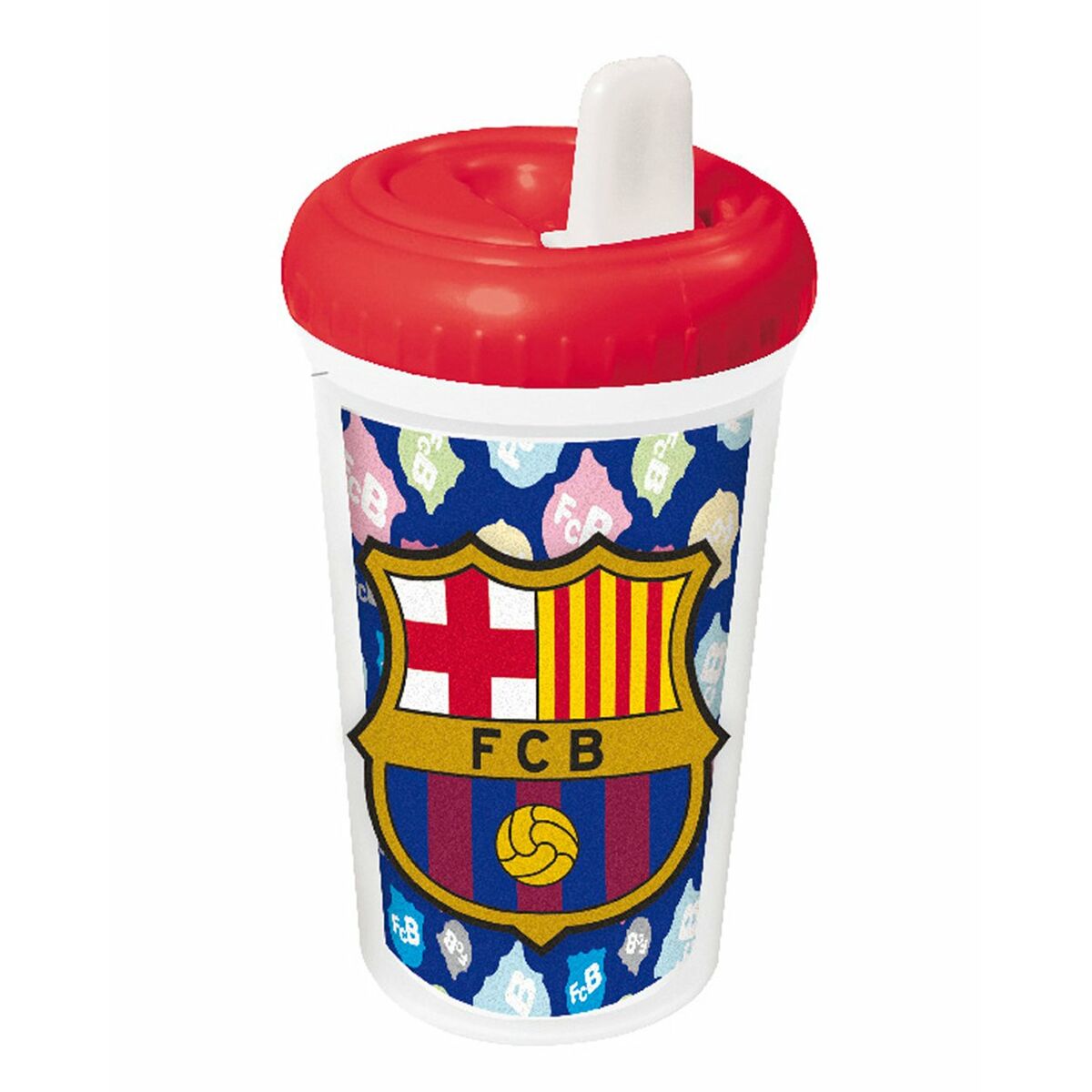 Vaso de Aprendizaje FC Barcelona  Seva Import  7109068 Blanco