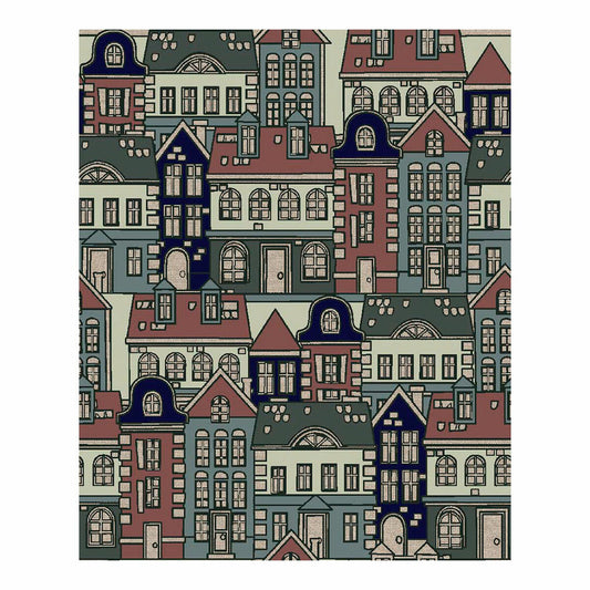 Things Home Trade Town Tablecloth 140cm x 25m Cotton and Polyester