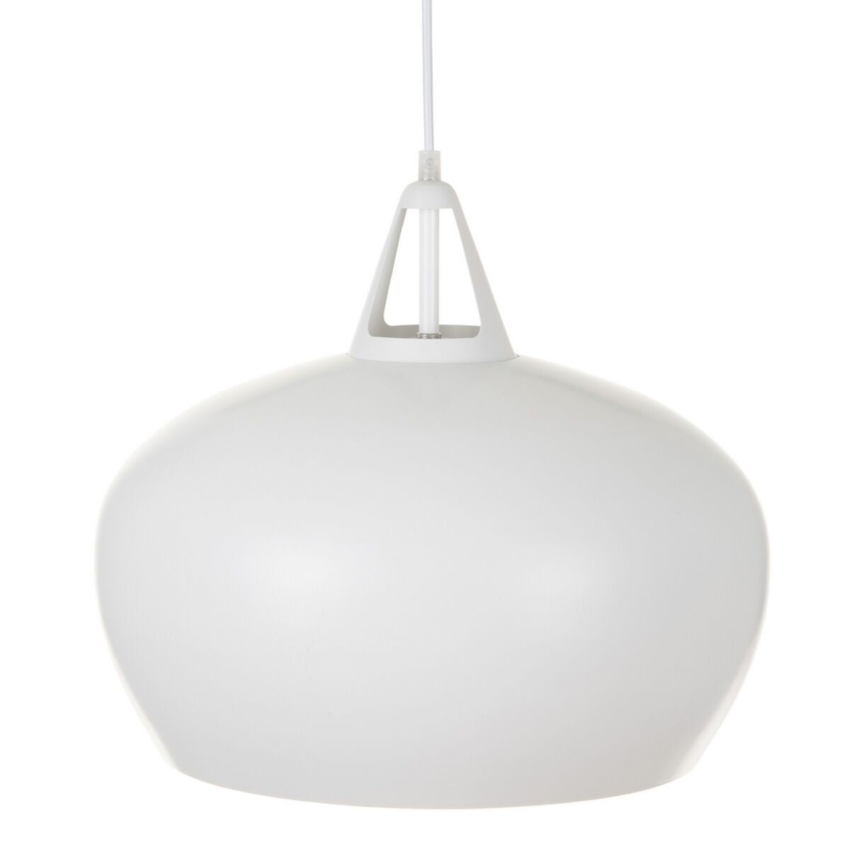 Ceiling Lamp 38 x 38 x 22 cm White Aluminum