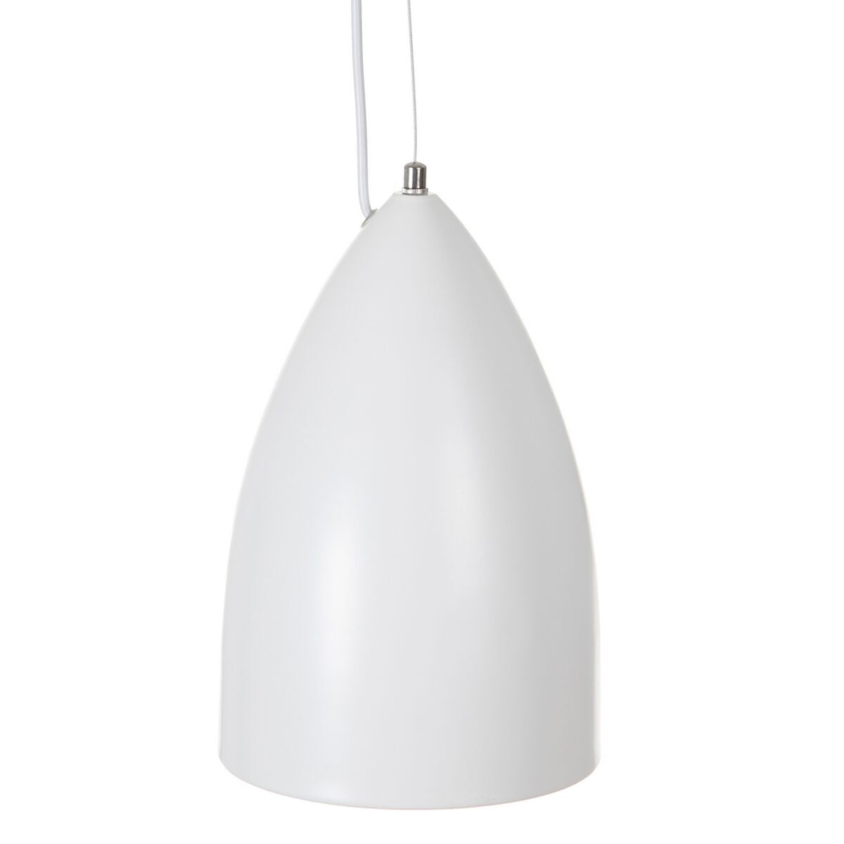 White Aluminum Ceiling Lamp 20 x 20 x 30 cm