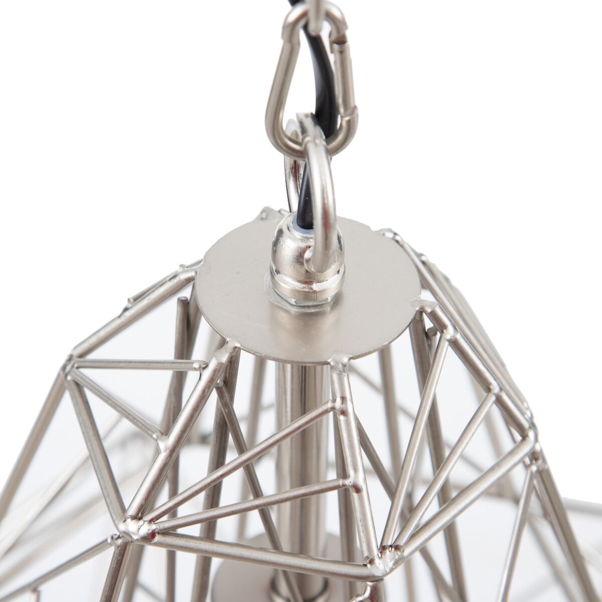 Ceiling Lamp 30 x 30 x 36 cm Metal Silver