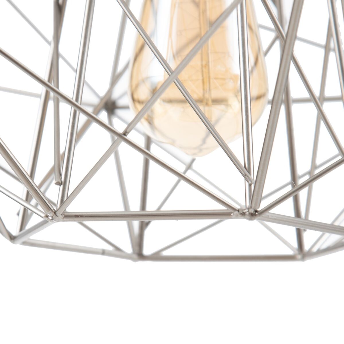 Ceiling Lamp 30 x 30 x 36 cm Metal Silver