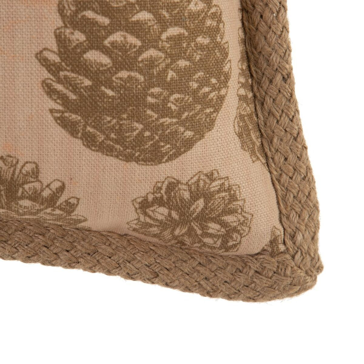 Synthetic Fabric Cushion 45 x 45 cm Pine cone