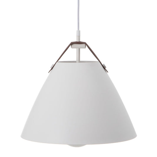 White Metal Ceiling Lamp 36 x 36 x 38 cm