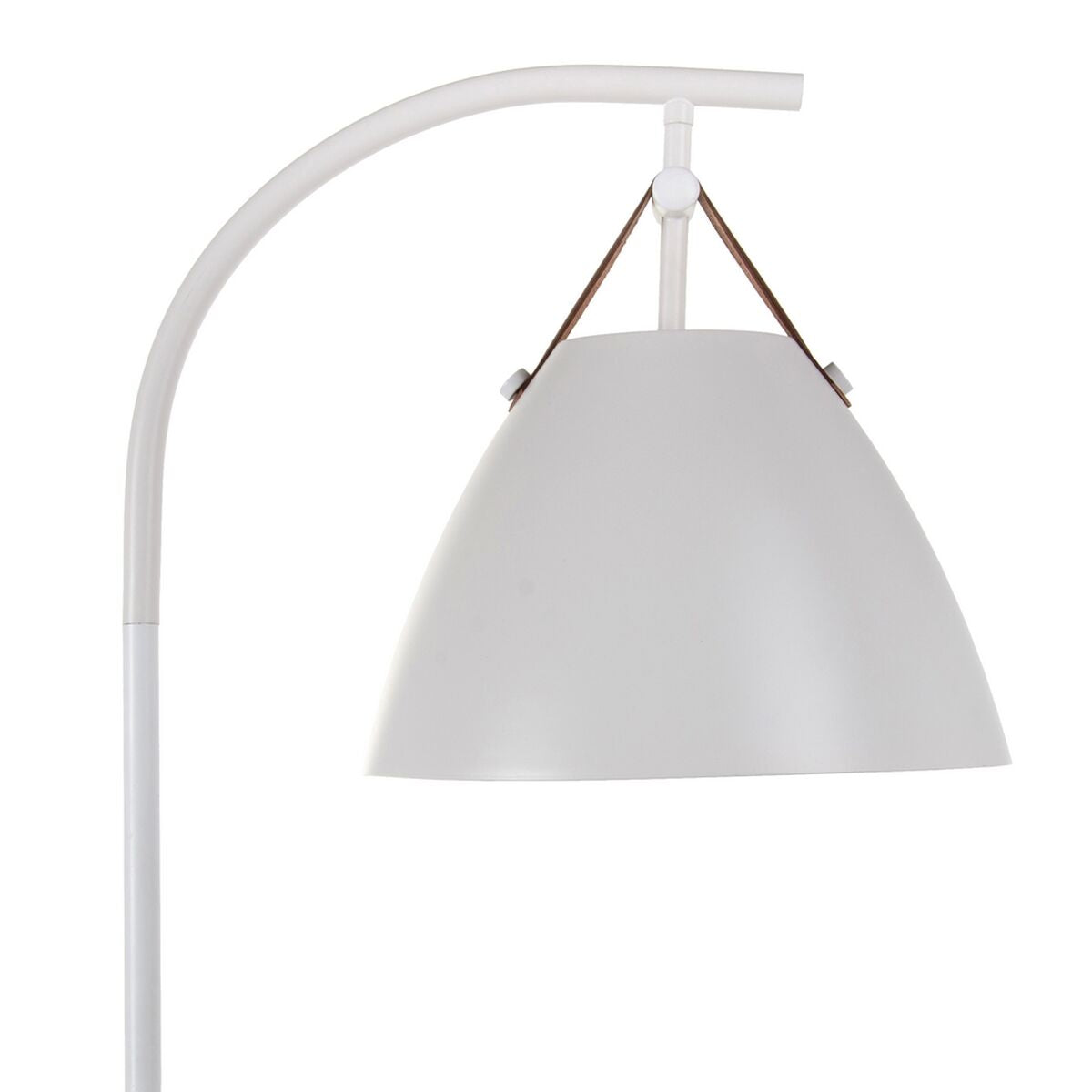 White Metal Floor Lamp 36 x 36 x 160 cm