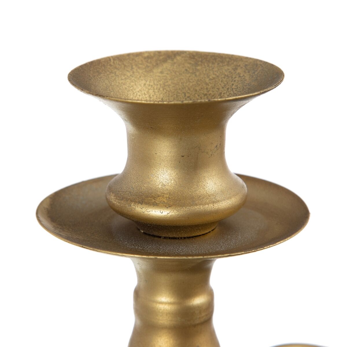 Candlestick 42 x 12 x 42 cm Gold Metal