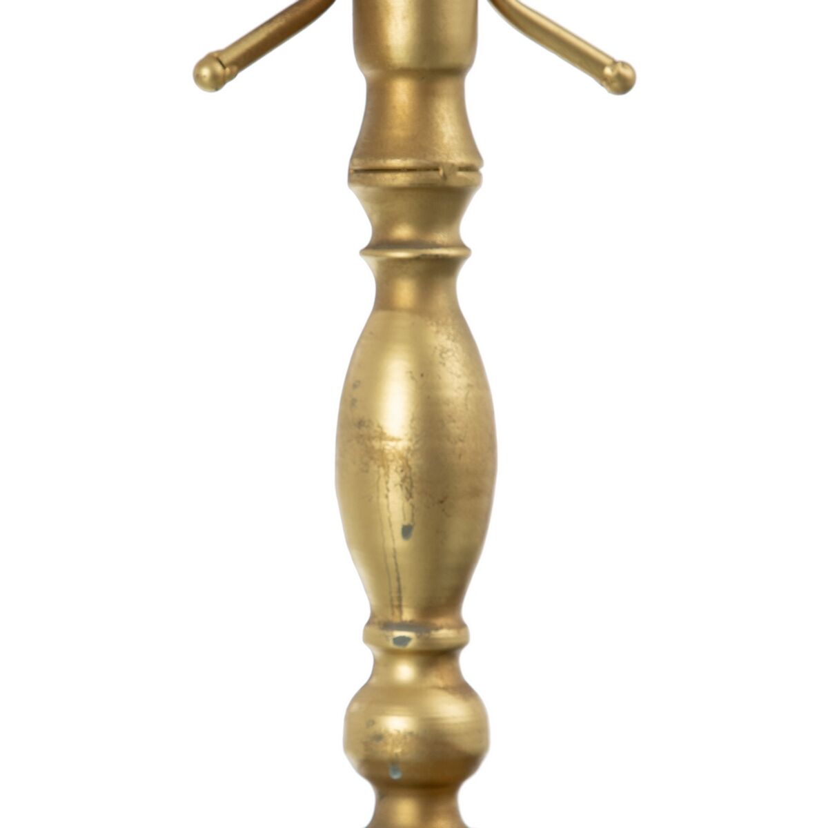 Candlestick 42 x 12 x 42 cm Gold Metal