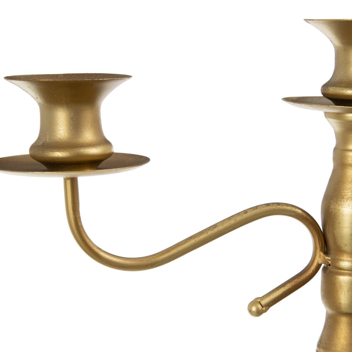 Candlestick 42 x 12 x 42 cm Gold Metal