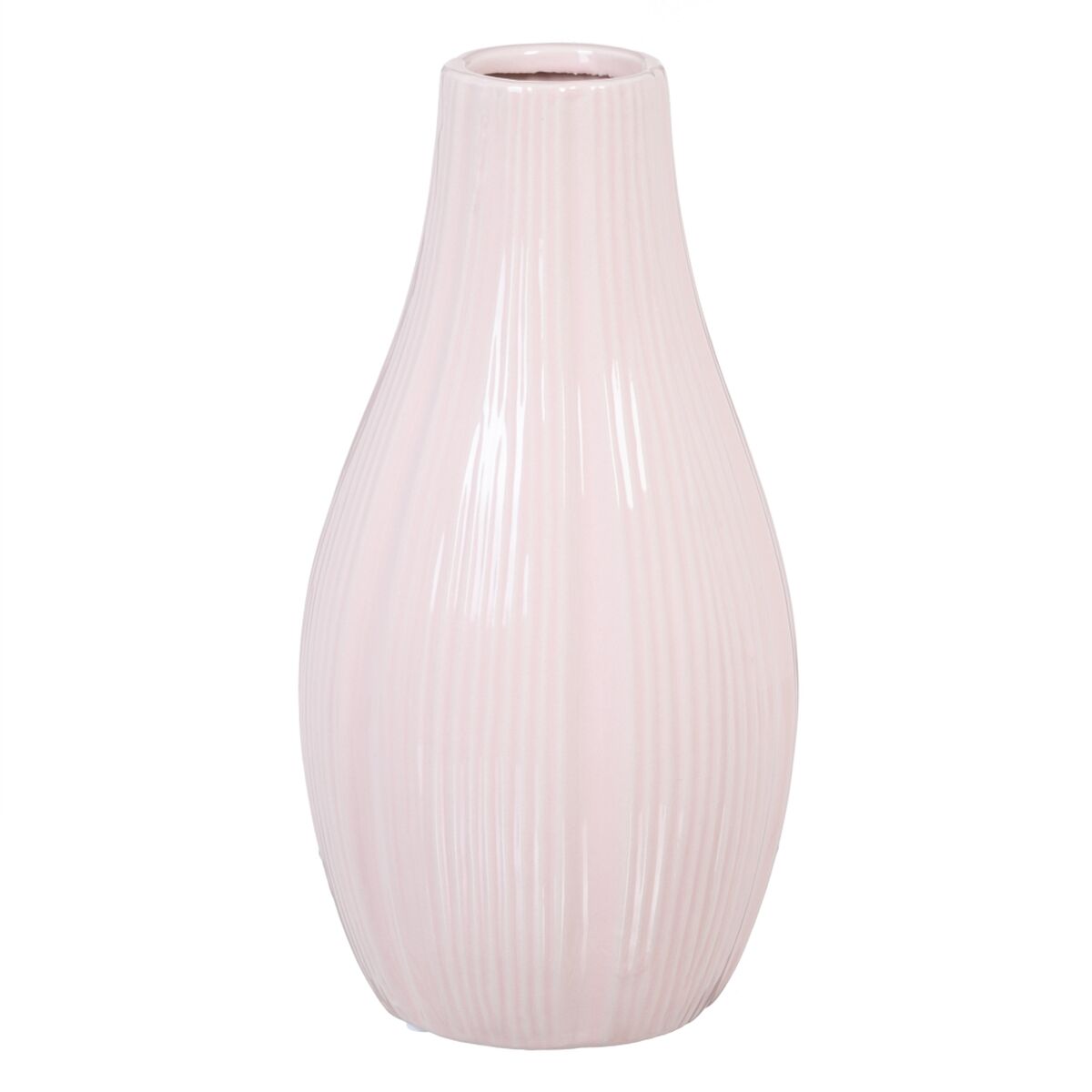 Vase 13 x 13 x 25.5 cm Ceramic Pink