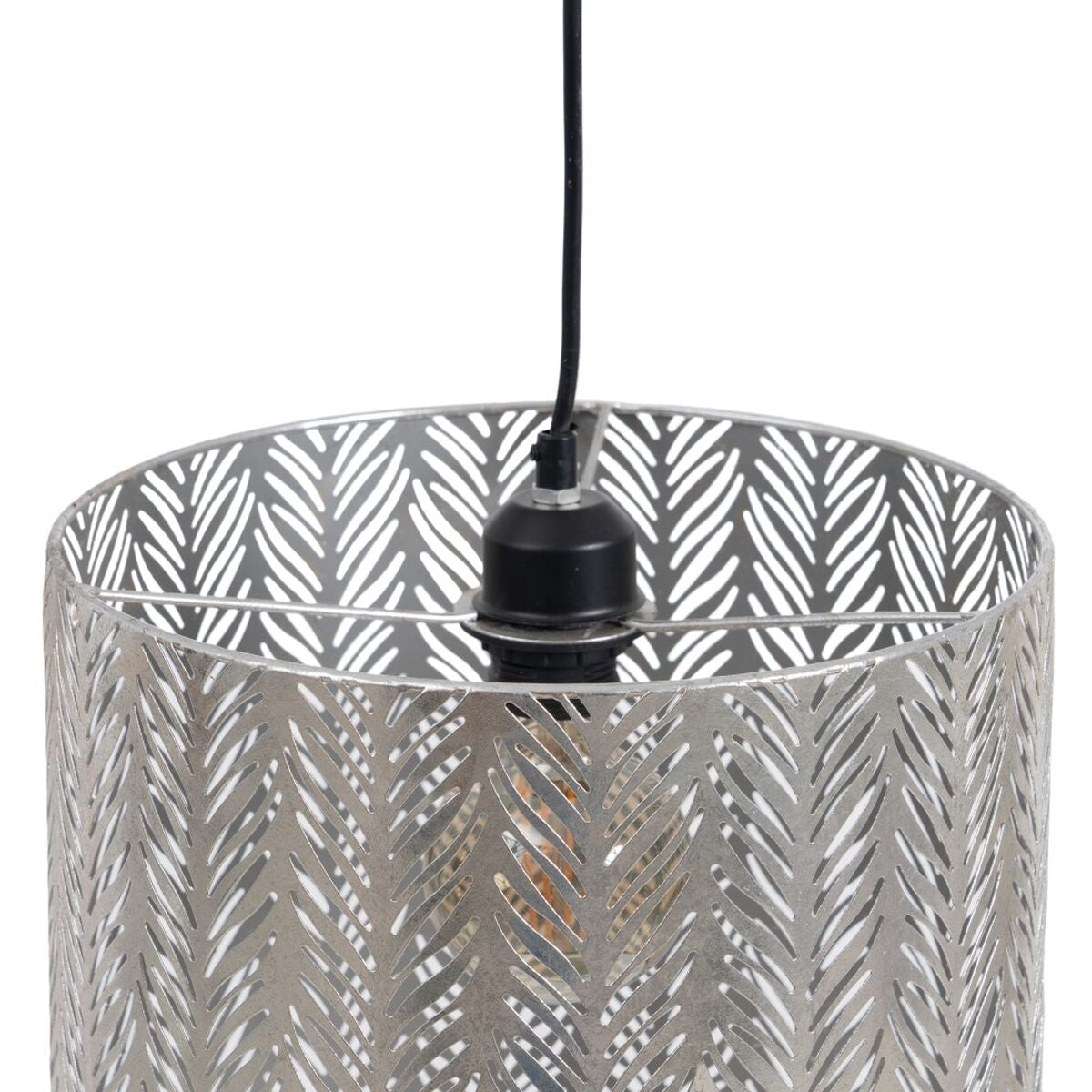 Silver Metal Ceiling Lamp