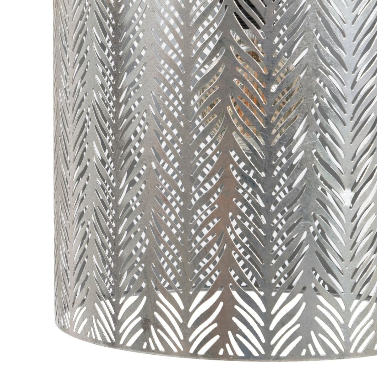 Silver Metal Ceiling Lamp