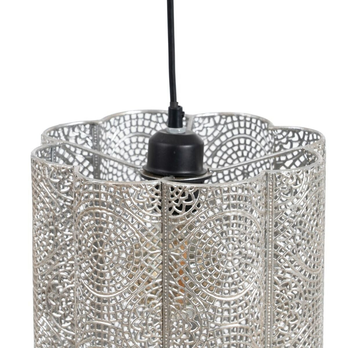 Ceiling Lamp 24 x 24 x 30.5 cm Metal Silver