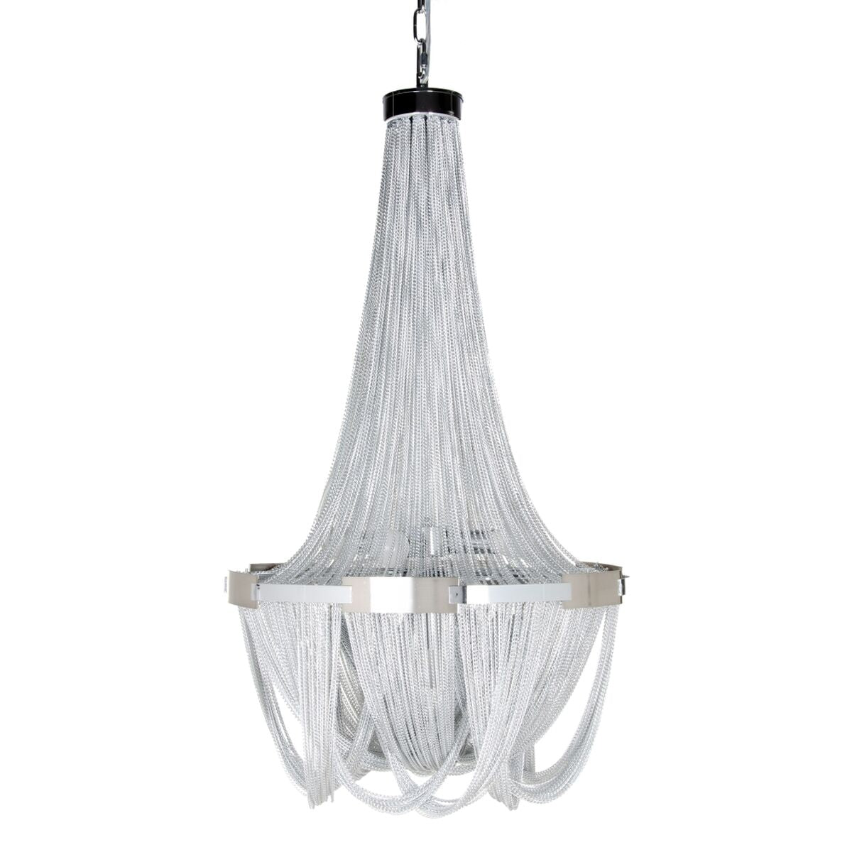 Ceiling Lamp 50 x 50 x 90 cm Metal Silver