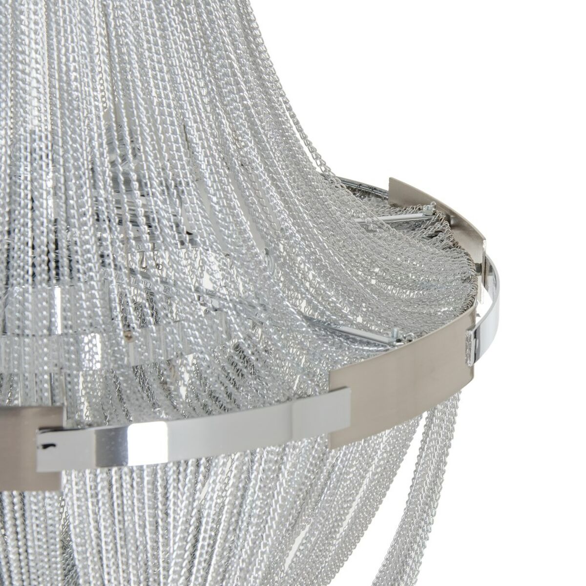 Ceiling Lamp 50 x 50 x 90 cm Metal Silver