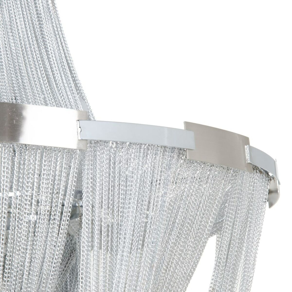 Ceiling Lamp 80 x 80 x 120 cm Metal Silver