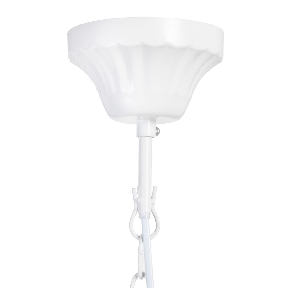 Ceiling Lamp 53 x 53 x 112 cm Classic White Metal