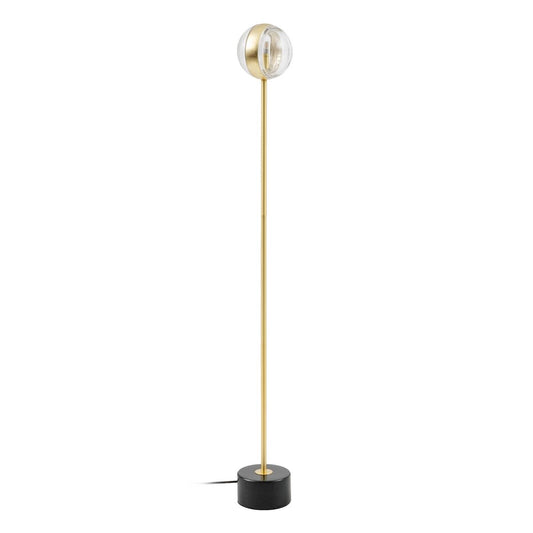 Floor Lamp 15 x 15 x 130 cm Golden Glass Iron