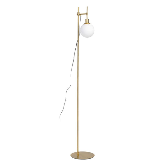 Floor Lamp 24 x 17 x 160 cm Golden Glass Metal