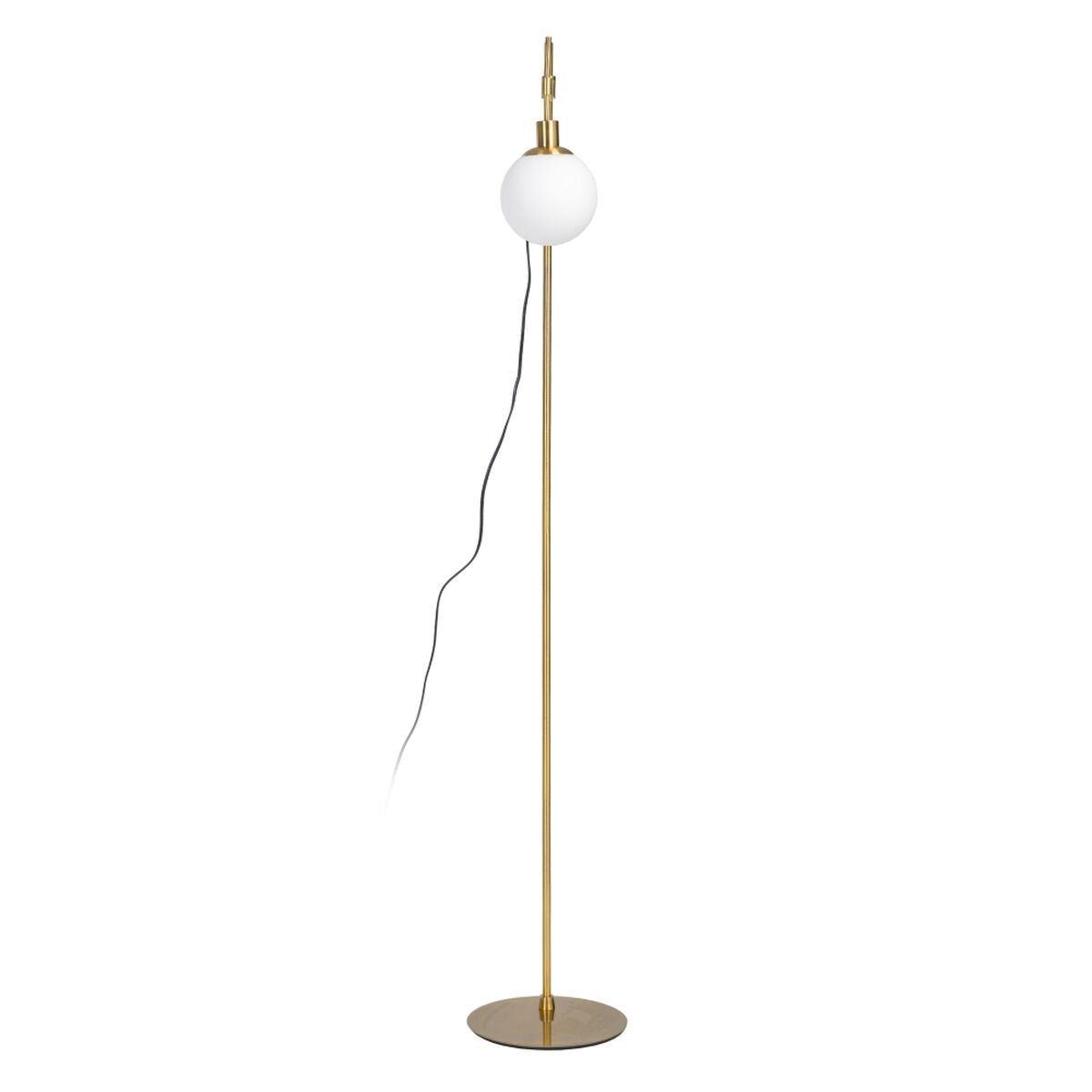 Floor Lamp 24 x 17 x 160 cm Golden Glass Metal