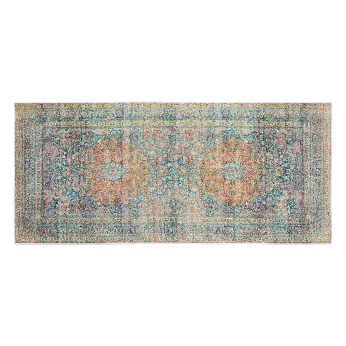 Polyester Cotton Rug 80 x 180 cm