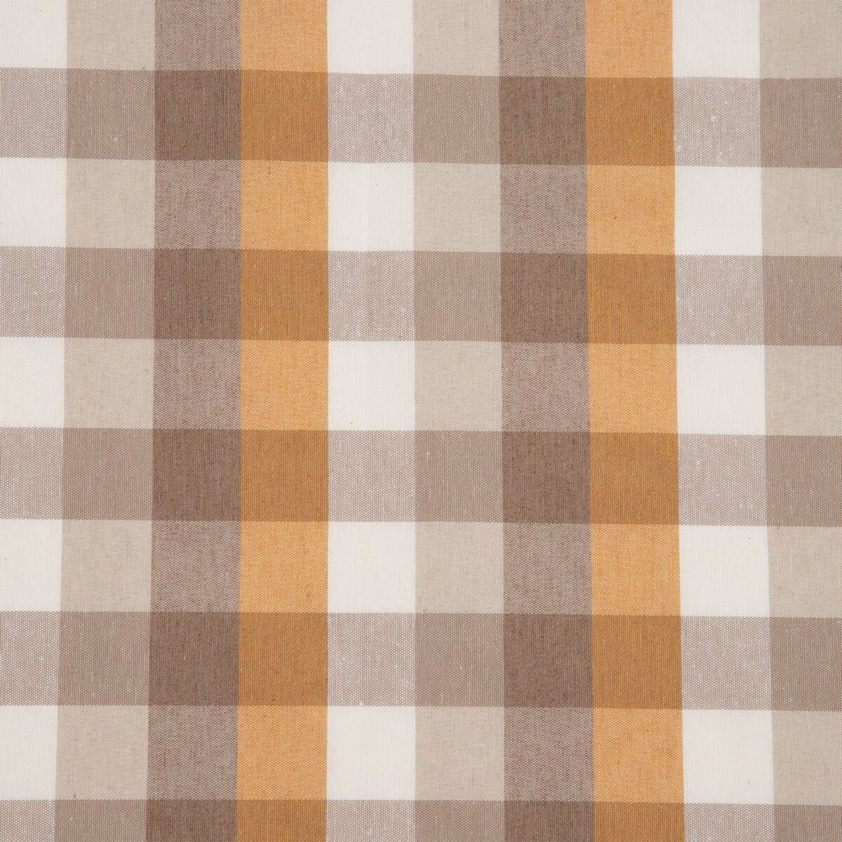 Ocher Polyester Tablecloth 100% cotton 140 x 240 cm