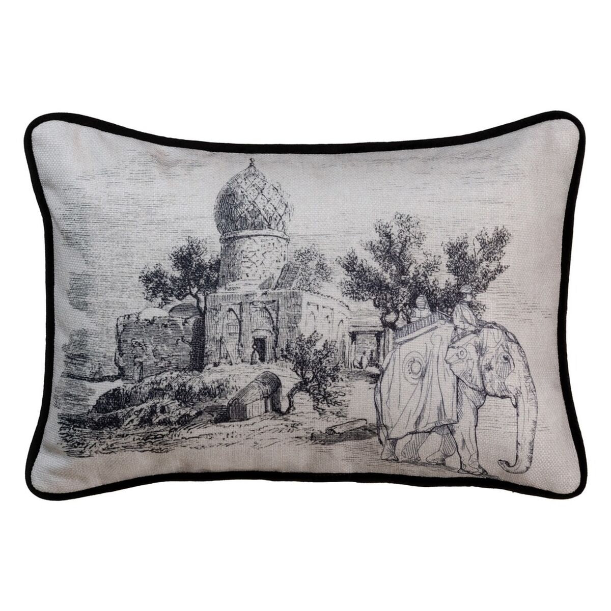 Polyester cushion 45 x 30 cm