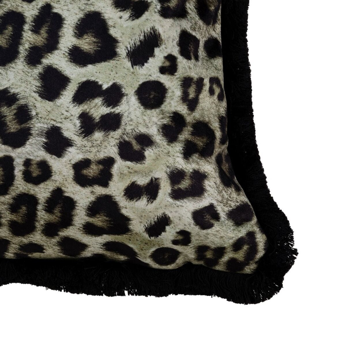 Leopard Green Cushion 45 x 45 cm