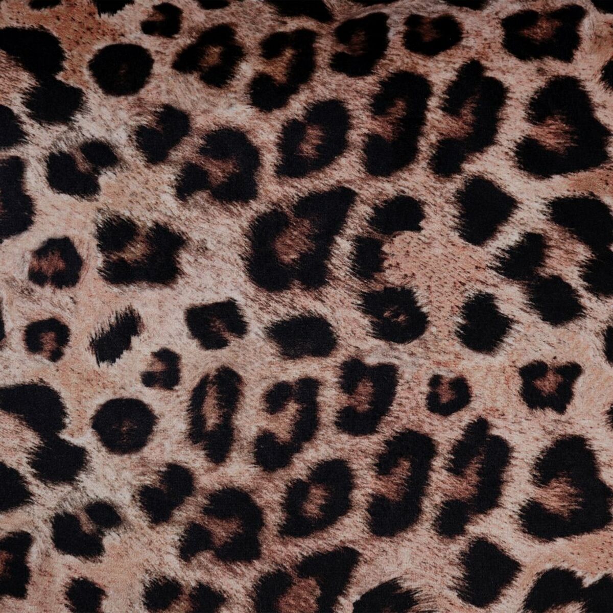 Brown Leopard Cushion 45 x 30 cm