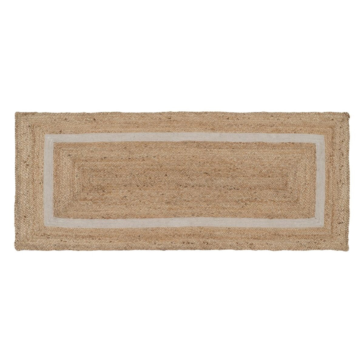 Alfombra Natural Blanco Yute 170 x 70 cm