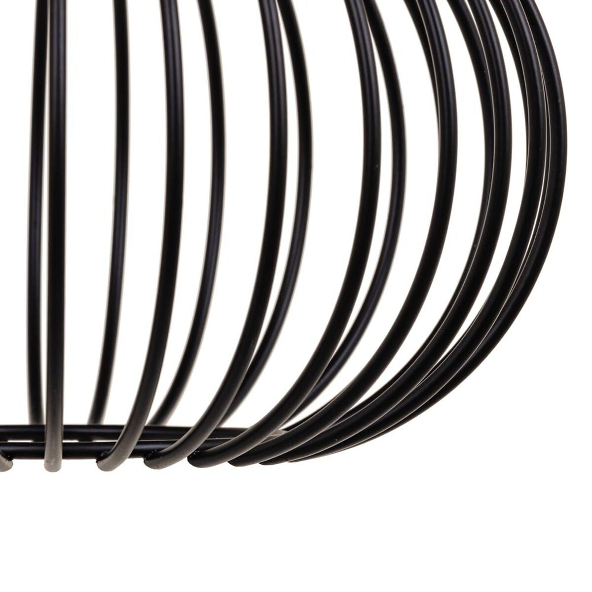 Ceiling Lamp 34 x 34 x 51 cm Black Iron