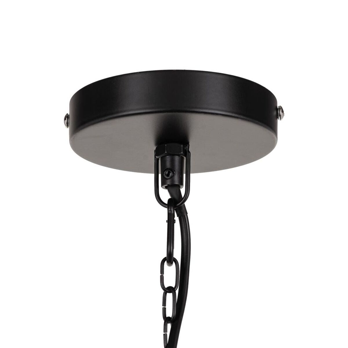 Ceiling Lamp 34 x 34 x 51 cm Black Iron