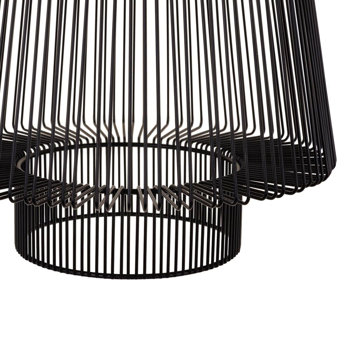 Ceiling Lamp 29 x 29 x 39.5 cm Black Iron