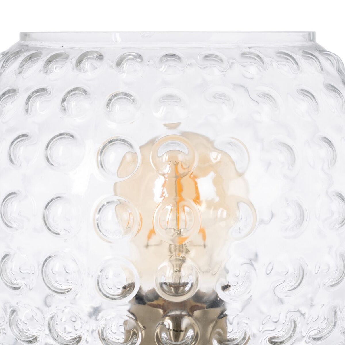 Table lamp Crystal Metal 20 x 20 x 22 cm