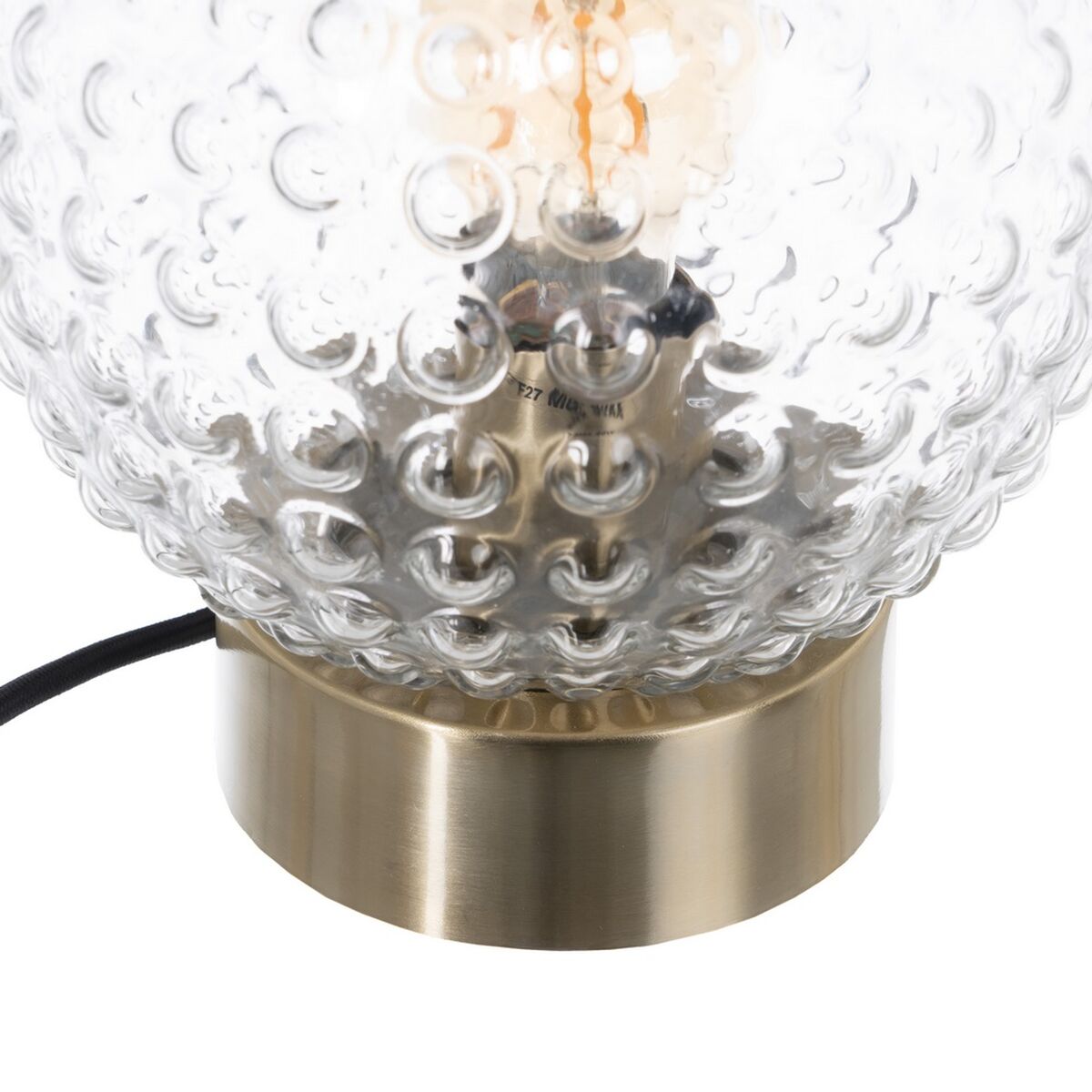 Table lamp Crystal Metal 20 x 20 x 22 cm