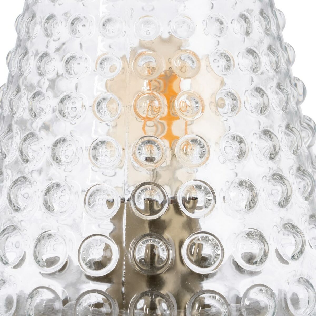 Table lamp 18 x 18 x 23 cm Glass Metal