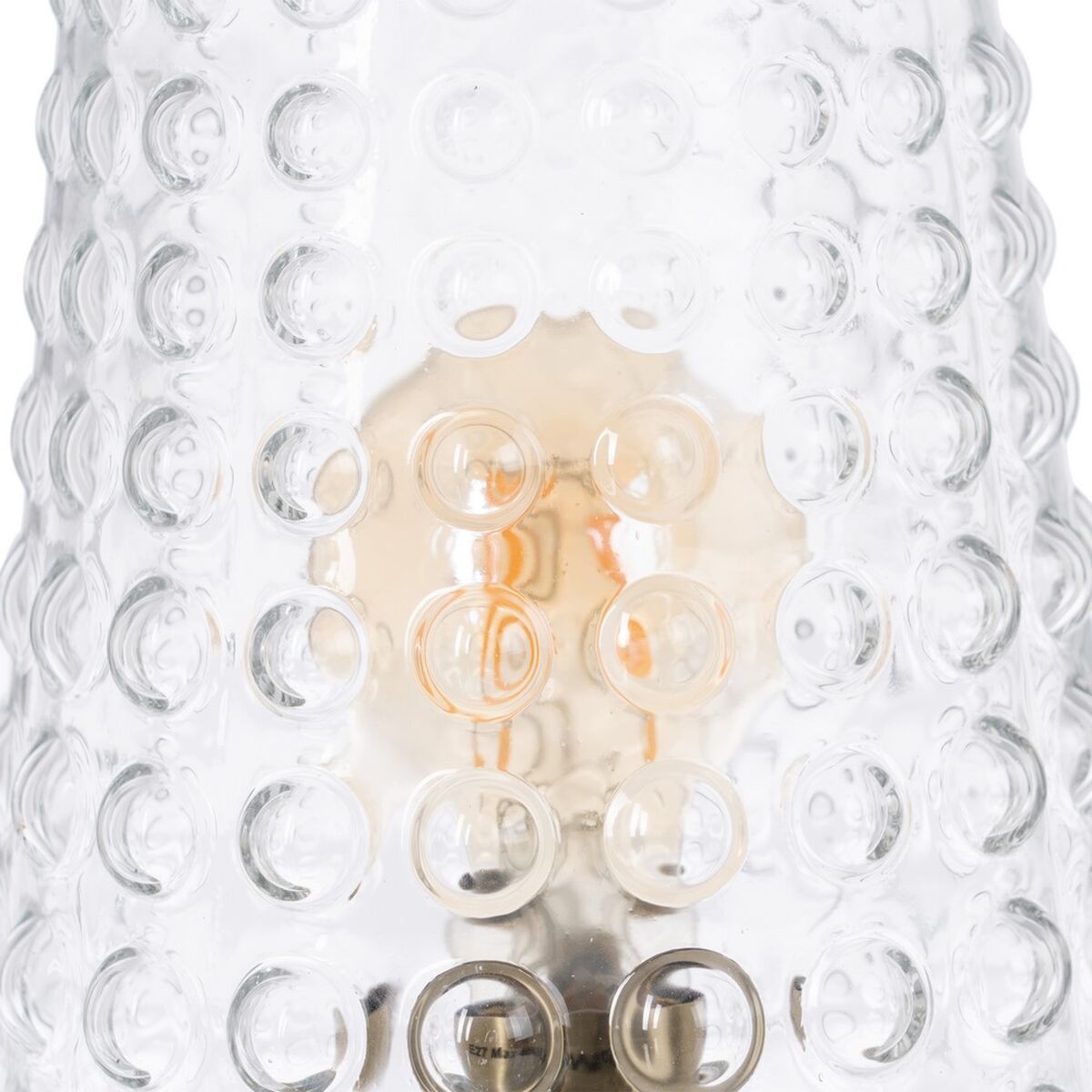 Table lamp Crystal Metal 17 x 17 x 26 cm