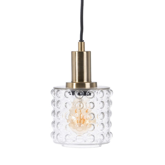 Crystal Metal Ceiling Lamp 12 x 12 x 23 cm