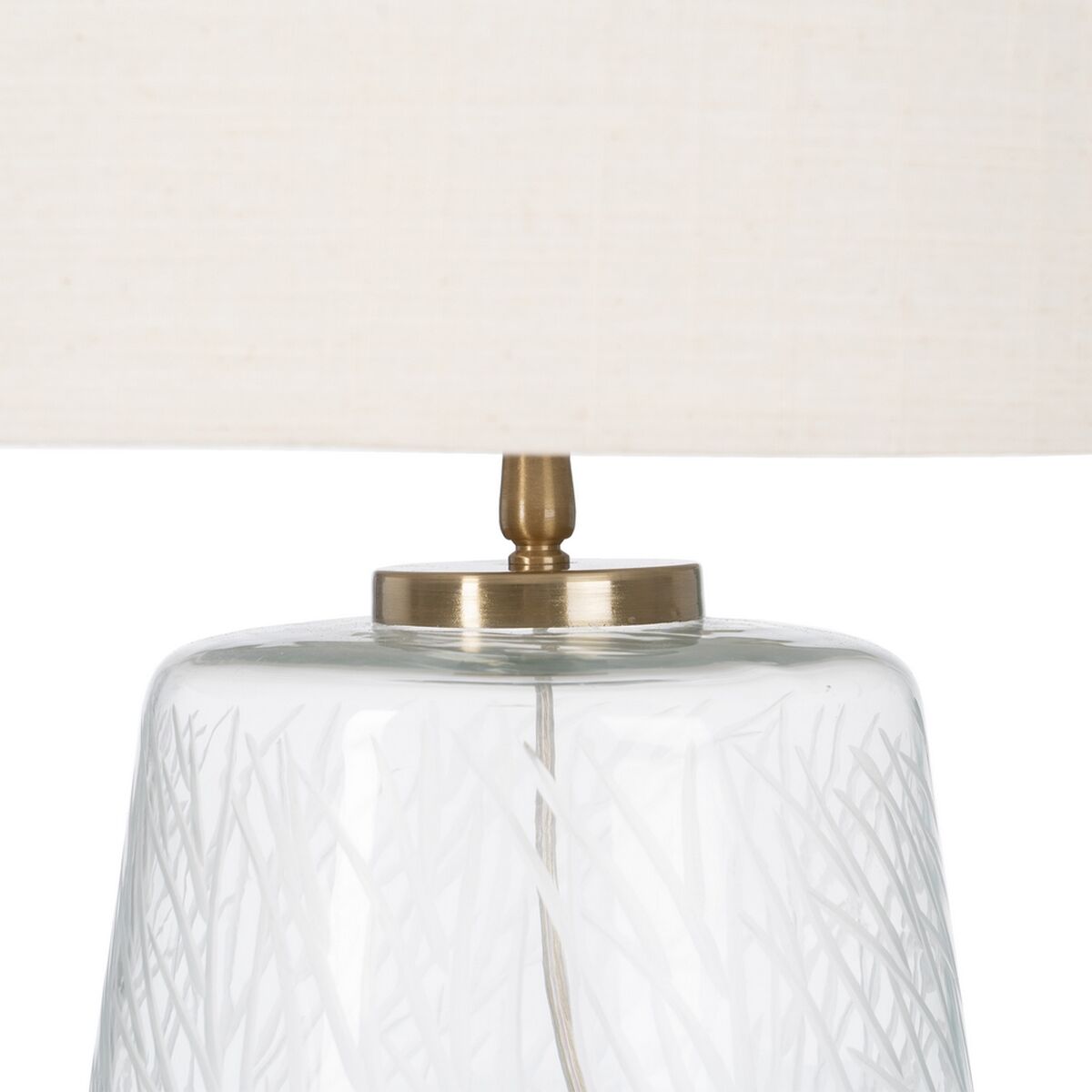 Table lamp Crystal Metal 35 x 35 x 63 cm