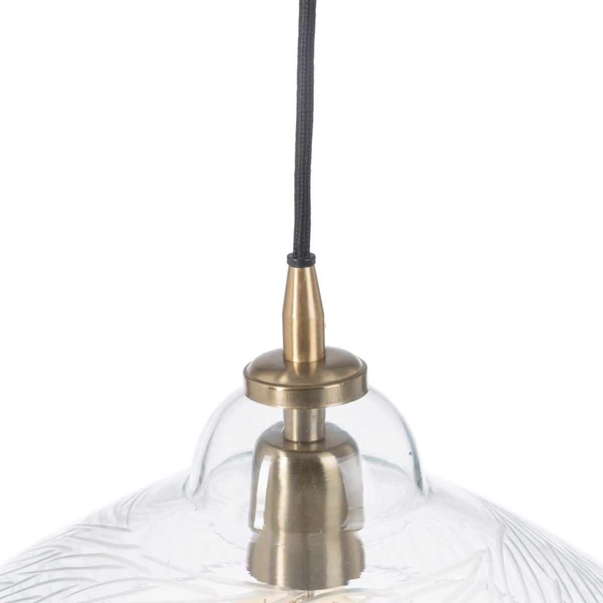 Crystal Metal Ceiling Lamp 29 x 29 x 24 cm