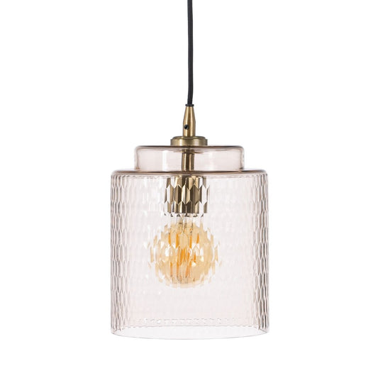 Crystal Metal Ceiling Lamp 20 x 20 x 27 cm