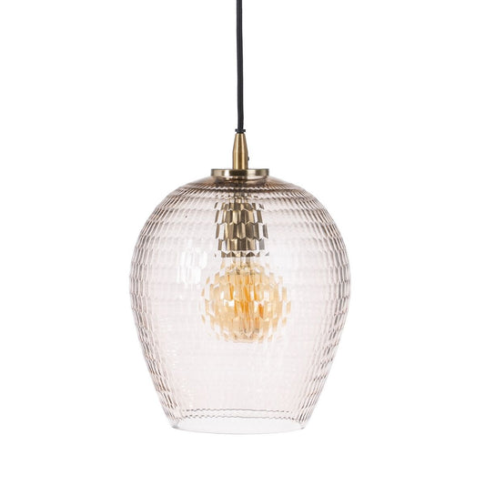 Crystal Metal Ceiling Lamp 22 x 22 x 32 cm