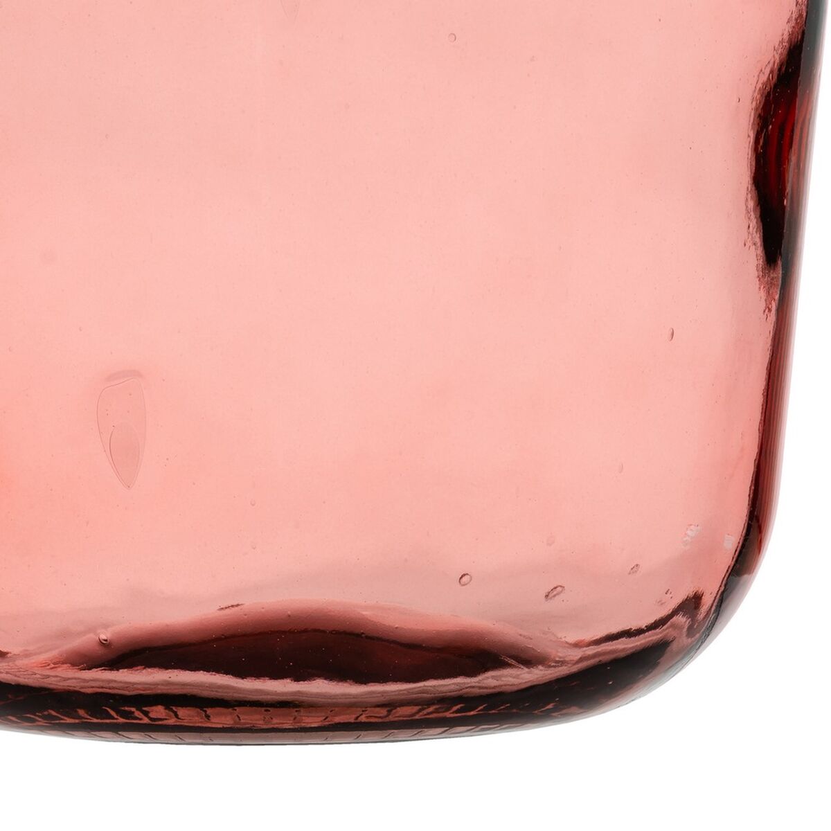 Decorative Carafe 36.5 x 36.5 x 56 cm Pink recycled glass