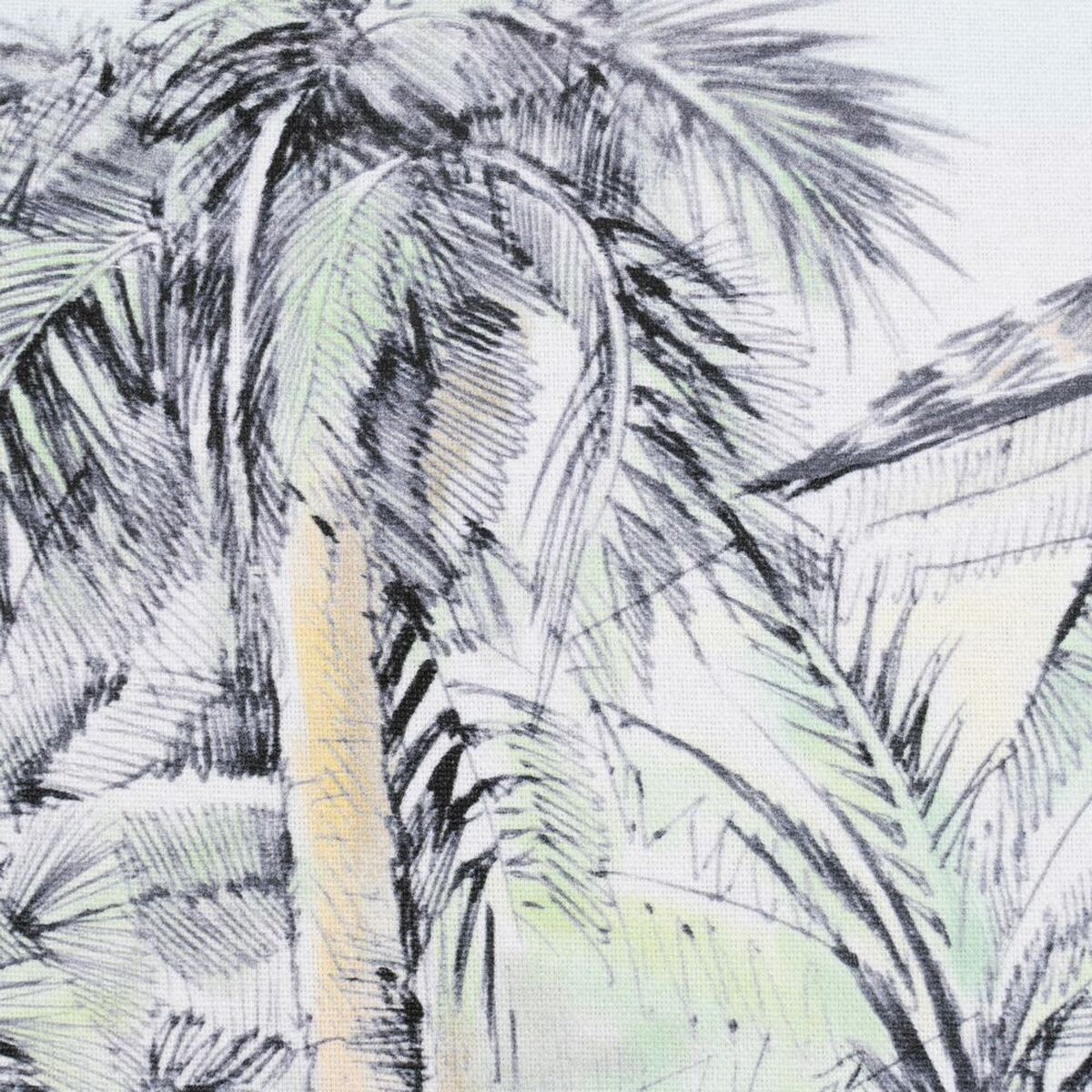 Palm trees cushion 45 x 45 cm 100% cotton