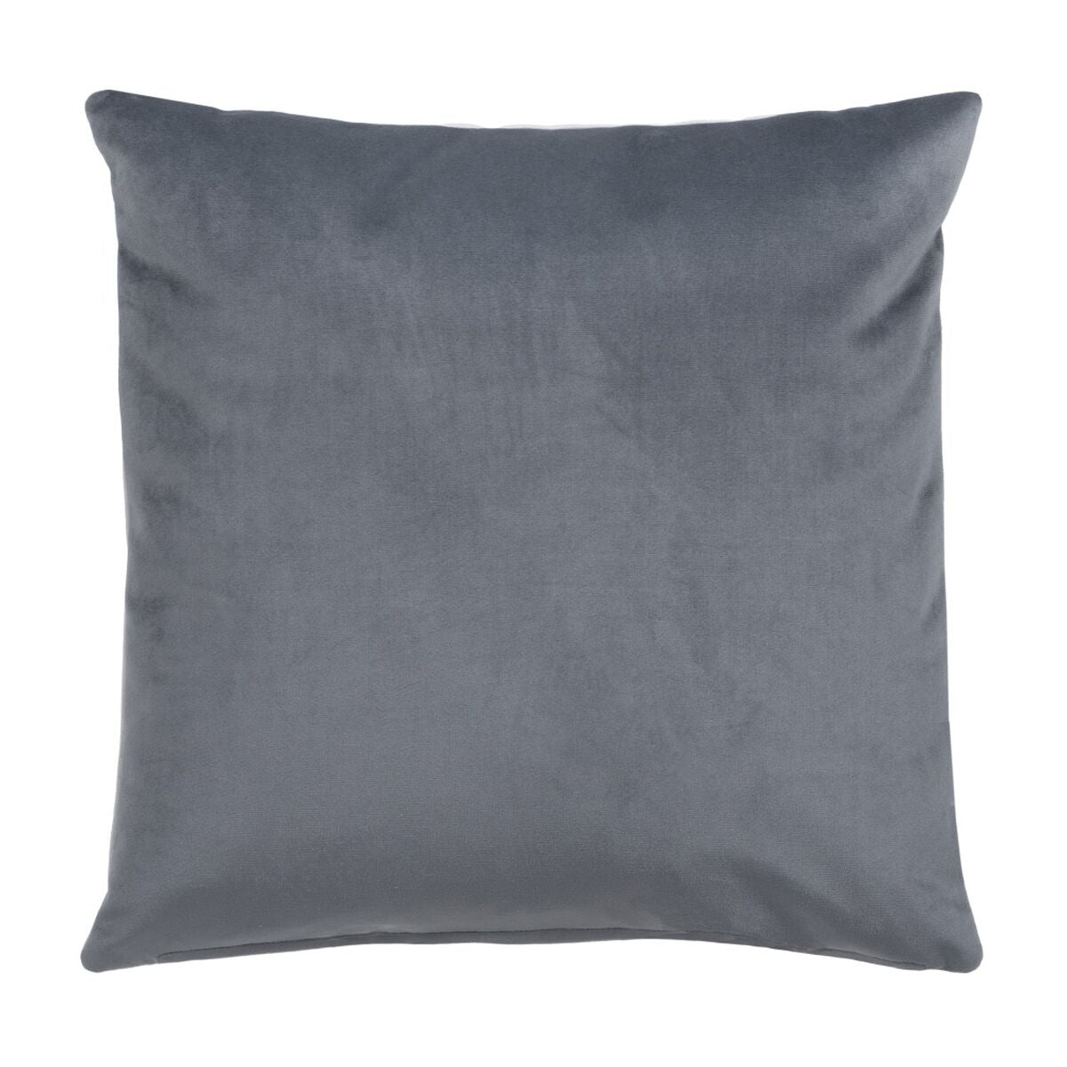 Gray Polyester Cushion 45 x 45 cm